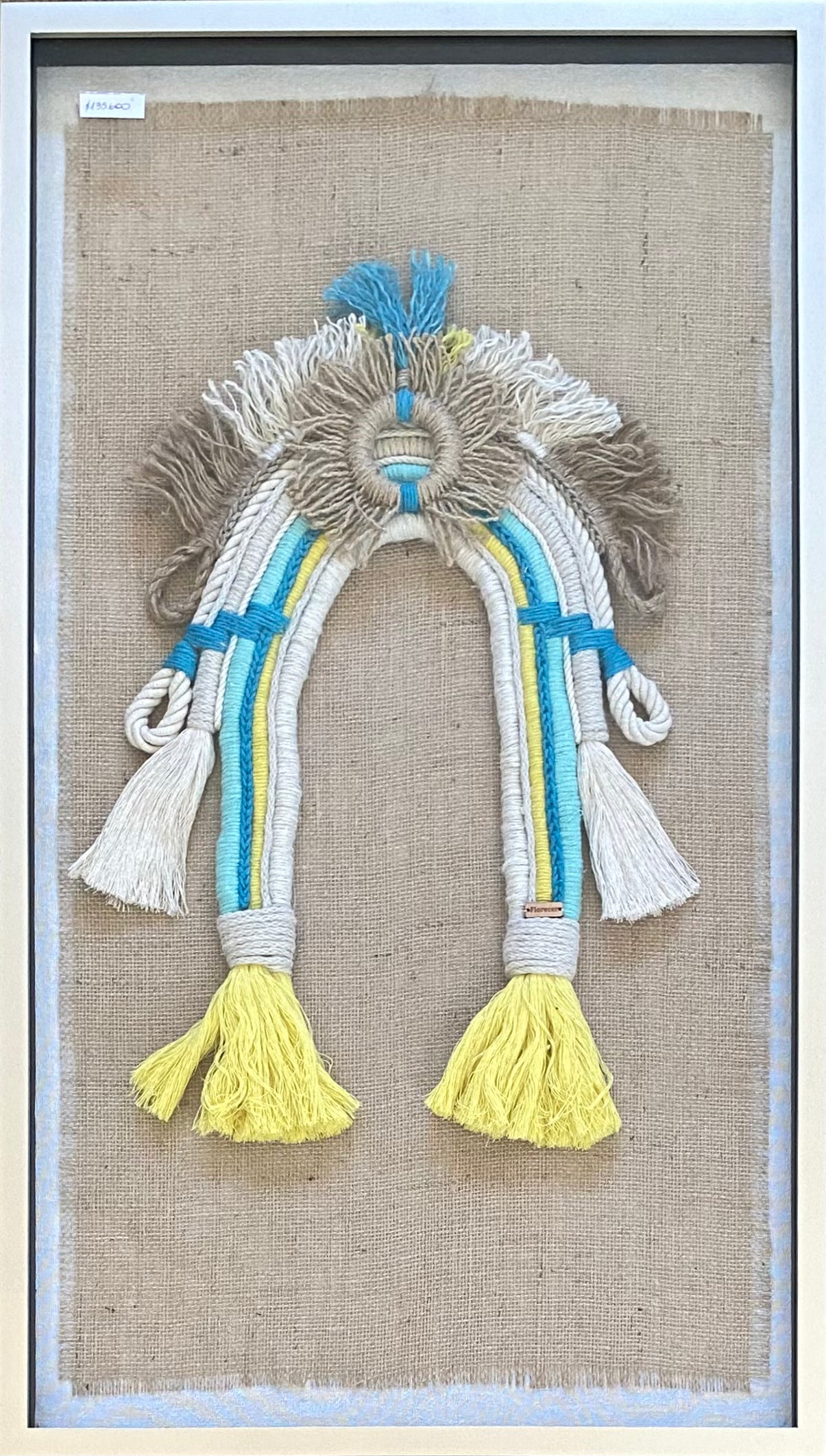 CORONA DE INDIO CELESTE