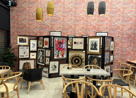 Circuito de exposiciones en cafeterías: el arte en lo cotidiano.